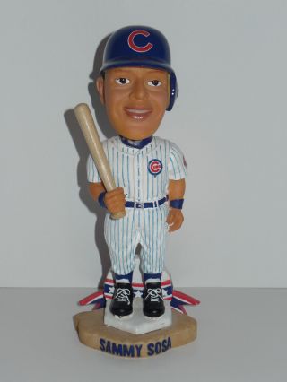 Sammy Sosa Bobblehead Chicago Cubs Legends Of The Diamond Forever Collectibles