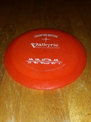 Innova Disc Golf Valkyrie Vtg Early Edition