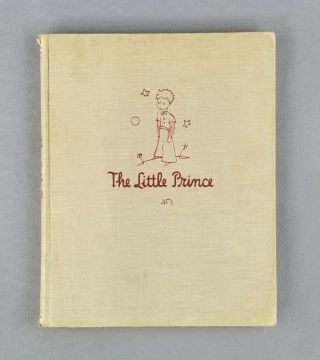 The Little Prince By By Antoine De Saint - Exupéry Vintage 1943 Reynal & Hitchcock