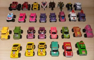 Vintage 1989 Road Champs Monster Trucks Cars Planes Micro Machines Vehicles