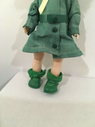 Vintage 7 1/2” GINGER Doll TERI LEE GIRL SCOUT Outfit Walker 2
