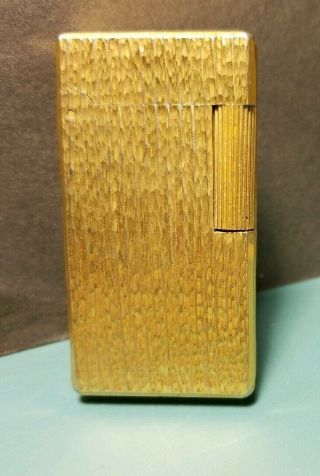 Vintage Flaminaire Lighter Made In France Pat Pend Goldtone Butane? Tobaccianna