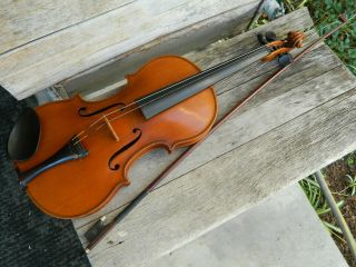 Antique German Violin Theodore Heinrich Markneukirchen 1921