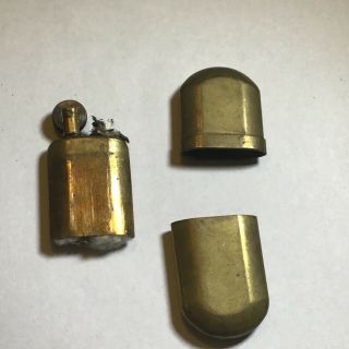 Vintage Brass No.  5 Trench Cigarette Lighter