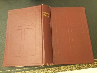 Book Of Common Prayer Sacraments Protestant Episcopal Church 1945 Maroon Hc