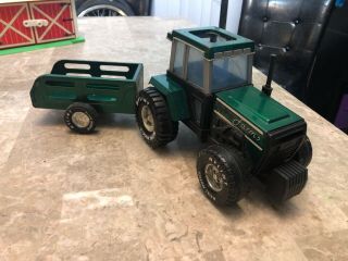 Vintage Nylint Farms Tractor And Trailer