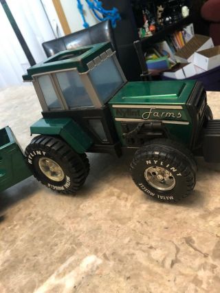 Vintage Nylint Farms Tractor and Trailer 2