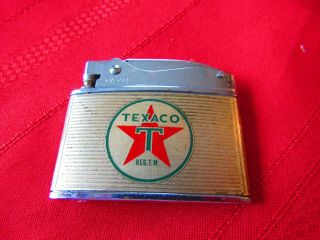 Vintage Kay - Cee Cigarette Lighter - Texaco Adv.  - Japan