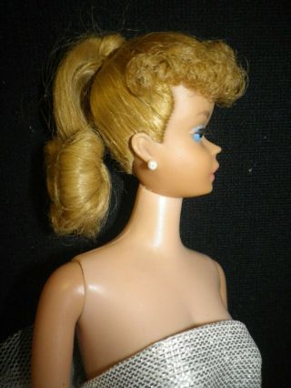 1962 6 Blonde Ponytail Barbie Ballet Suit 3