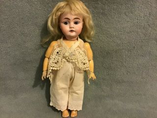Antique Cabinet Size Kestner Bisque Head Doll