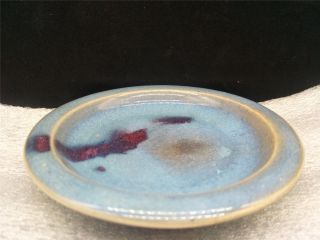 Chinese Porcelain Ceramic Plates&dishes Blue&red Galze Yuan Jun Kiln Plates2