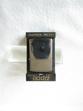 Vintage Cased Zippo Xi " Card Shark " Shiny Lighter