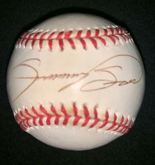 Sammy Sosa Autographed Signed Baseball Onl Coleman Psa/dna Chicago Cubs Ball