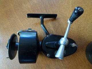 Vintage Rare Early Model Mitchell Half Bail Spinning Reel