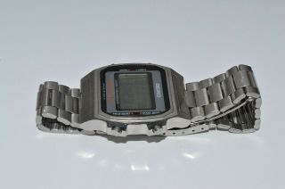 Seiko A914 - 5000 A2 Sports 100 LCD Digital Man ' s Watch Vintage 1980 ' s 3