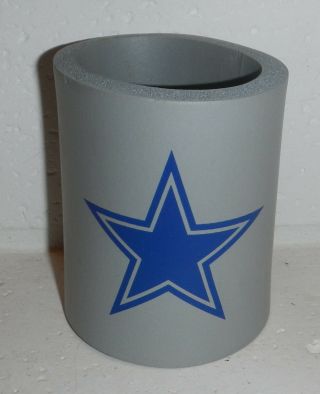 Vintage Dallas Cowboys Nfl Football Star Logo Foam Beer Drink Can Koozie