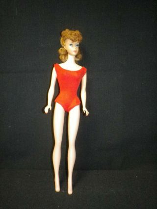 1962 6 Redhead Ponytail Barbie Suit