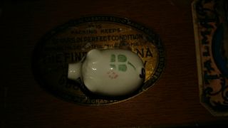 Vintage Shawnee Pottery Miniature Pig with cold paint Zanesville OH 2