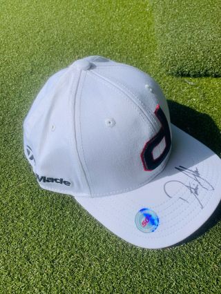 Dustin Johnson Autographed Hat 2