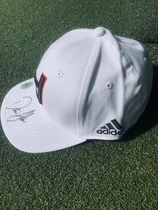 Dustin Johnson Autographed Hat 3