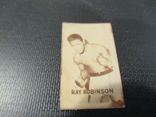 Ray Robinson Sugar 1948 Topps Magic Photos Hocus Focus Boxing 19a Vintage