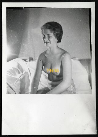 Semi Nude Girl In Strange Light,  Panties,  Vintage Art Photograph,  1930’s