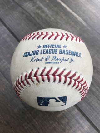 Mike Trout Signed Autographed Game ROMLB ball 2