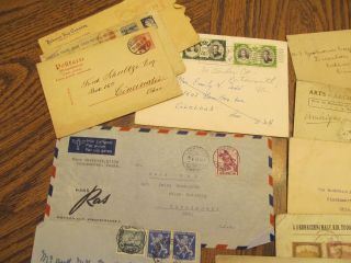 Vintage Stamped Envelopes And Post Cards