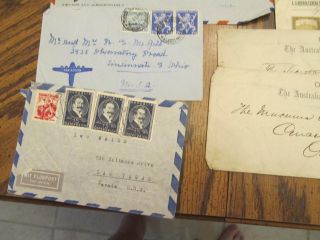 vintage stamped envelopes and post cards 2