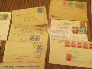 vintage stamped envelopes and post cards 3