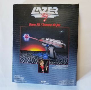Lazer Tag Game Kit - Worlds Of Wonder - Vintage 1986
