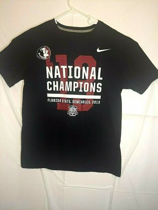 Fsu National Championships Florida State Seminoles 2013 T Shirt Nike Men 