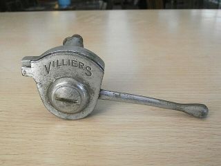 Vintage Villiers Throttle Lever With Clamp - Autocycle Cyclemotor