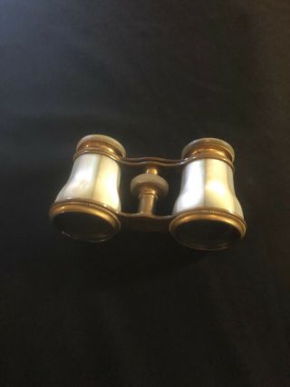 Vintage Opera Glasses Verne Paris Mother Of Pearl (operate Perfectly) 1800’s Wow