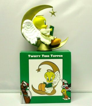 Tweety Bird Christmas Tree Topper Angel Vintage Warner Bros
