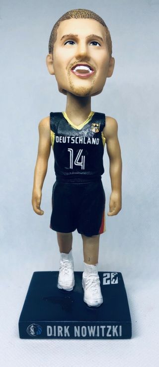 Dirk Nowitzki Dallas Mavericks 20th Season Germany Olympics Bobblehead 5 Of 10