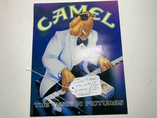 Vintage 1992 Joe Camel Cigarettes “the Year In Pictures” Wall Calendar Rjrtc