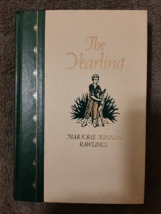The Yearling By Marjorie Kinnan Rawlings 1938 Hardcover Book First Edition