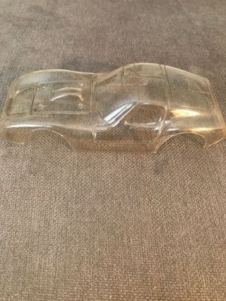 Vintage 1/24 Scale Clear Slot Car Body