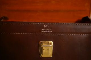 E.  G 1 Vintage Camera Bag - Hand Waxed Top Grain Cowhide Leather 2