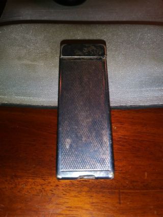 VINTAGE DUNHILL ROLLAGAS SILVER PLATE LIGHTER 3