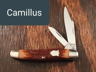 Camillus Knife Made In Usa 14 2 Blade Jack Folding Pocket Vintage