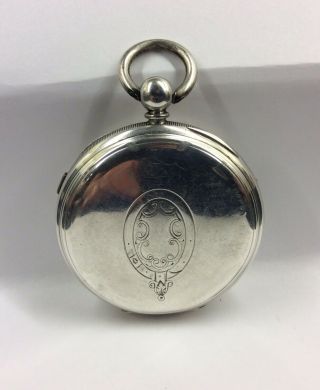 A Late Victorian Silver Fusee Lever Pocket Watch,  Marcuson Of Birmingham 2