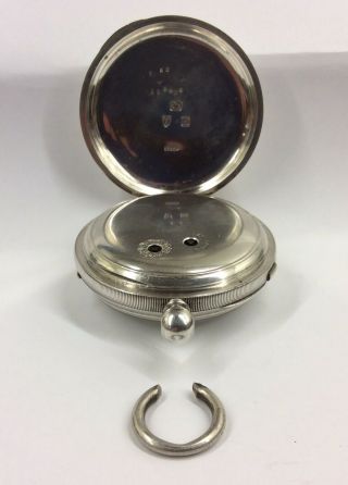A Late Victorian Silver Fusee Lever Pocket Watch,  Marcuson Of Birmingham 3