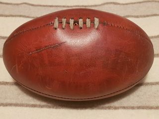 ⭕afl Antique Vintage Retro Leather Sherrin Football Size 5 Kb Sport Memorabilia