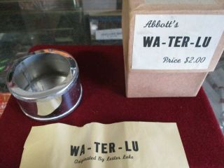 Vintage Abbott ' s Lester Lake Water - Lu 2
