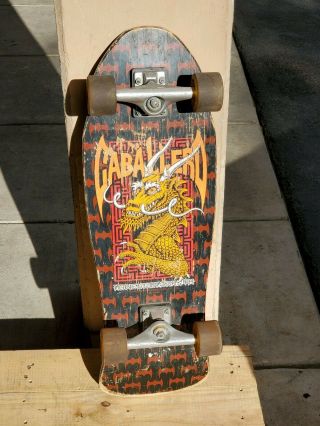 Powell Peralta Steve Caballero Skateboard Dragon And Bats 2006 Re - Issue