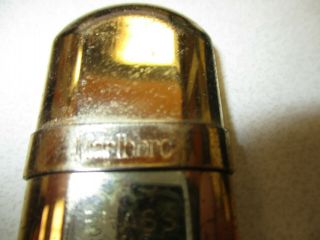 Vintage Marlboro Brass No.  6 Advertising Lighter 3