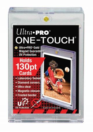 Ultra Pro 130 Pt One - Touch Holder - - 4 Boxes Of 25 - - 100 Total
