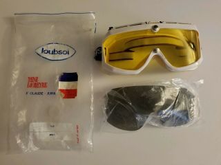 Vintage Loubsol Ski Goggles From France - Yellow Lens - Star Wars Cosplay